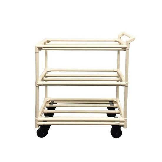 ナビス（アズワン）　補液ワゴン 850×410×900mm　本体　4562108507424