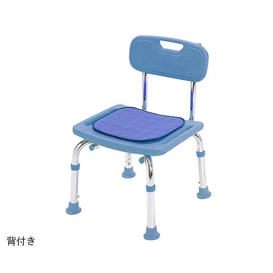 シャワーチェア ソフトクッションミニ 背付き ペパーミントブルー T