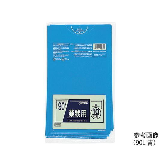 業務用ポリ袋 45L 青 10枚×60袋入 P-41 4521684103413 : トキワ