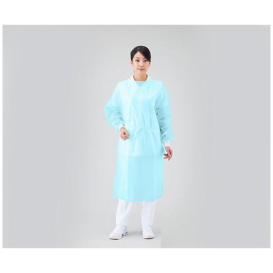アズワン ナビス アズワン アイソレーションガウン(クールタイプ) ブルー ナビス（アズワン）プロシェア・アイソレーションガウン（クールタイプ