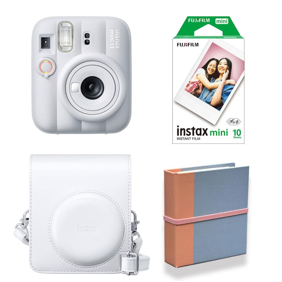 4点セット)富士フイルム インスタントカメラ チェキ instax mini 13