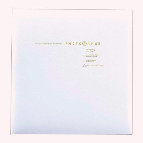 ナカバヤシ フォトアルバム フエルアルバム 白フリー台紙 Lサイズ 20枚