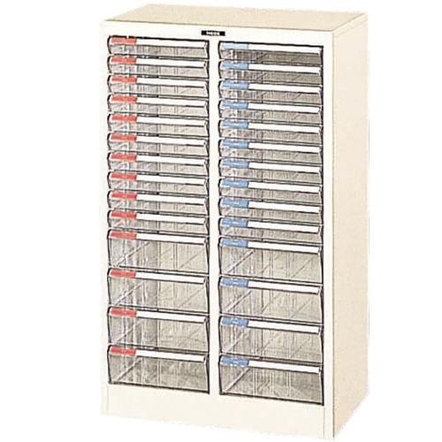 【法人様限定品 代引き不可 送料無料】ナカバヤシ　フロアーケース　Ａ４　コンビ　２８段　A4-28P