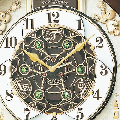 SEIKO Wave Symphony からくり時計 RE579B セイコー ウエーブシンフォニー 電波からくり時計 RE579B(A3)送料無料