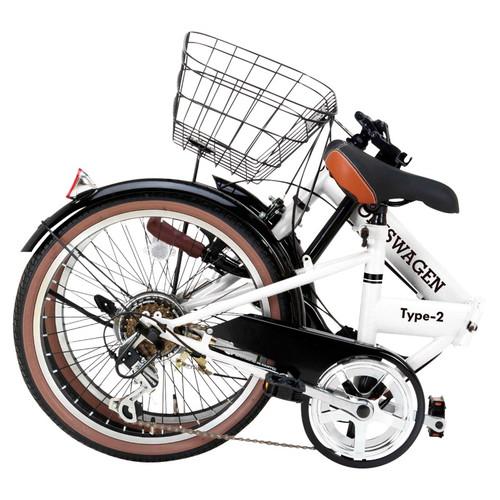 フォルクスワーゲン VW Type-2 折畳自転車20(6s) 33777送料無料
