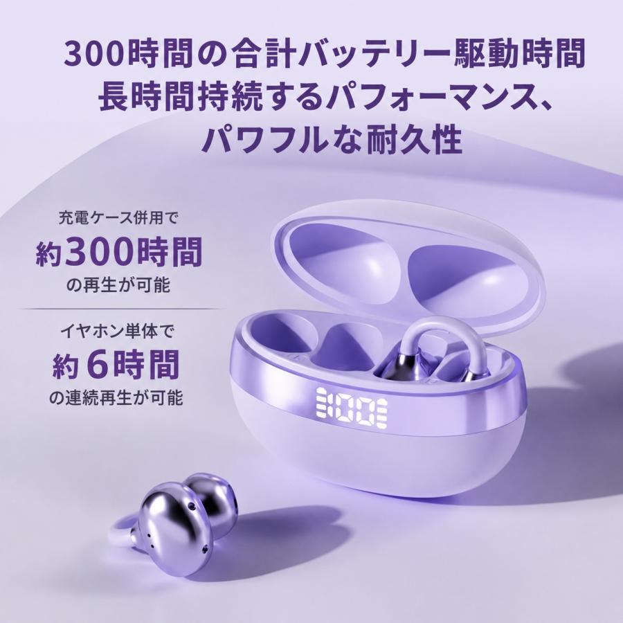 2026年最新型イヤーカフ型YU7★フラッグシップモデルBluetoothイヤホン★AirPods ProアップルiPhone/Android/PC対応Bluetooth |  | 01