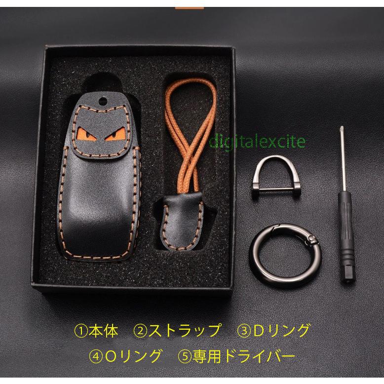 メルセデス・ベンツ専用３Ｄキーカバー★本牛革ハンドメイドキーケース★３型２色２柄 | Mercedes-Benz | 05