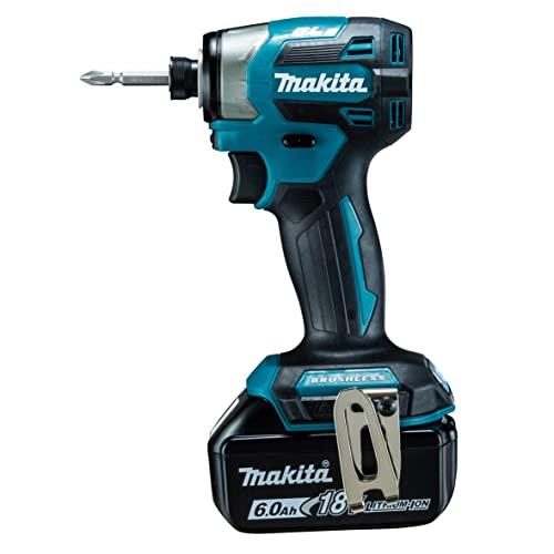マキタ Makita 充電式インパクトドライバ 青 18V6Ah バッテリ2本 マキタ Makita 充電式インパクトドライバ 青 18V6Ah バッテリ2本
