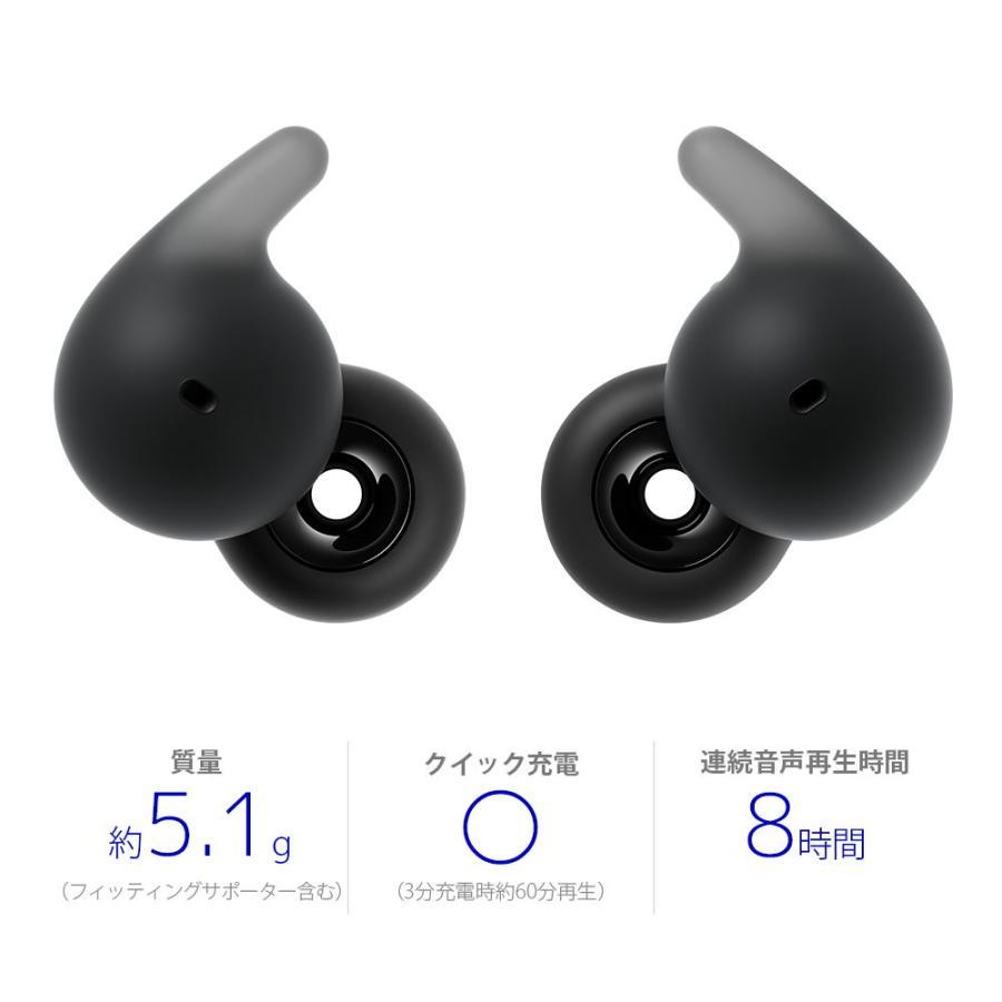 SONY ソニー LinkBuds Open Bluetoothイヤホン ブラック WF-L910BZ