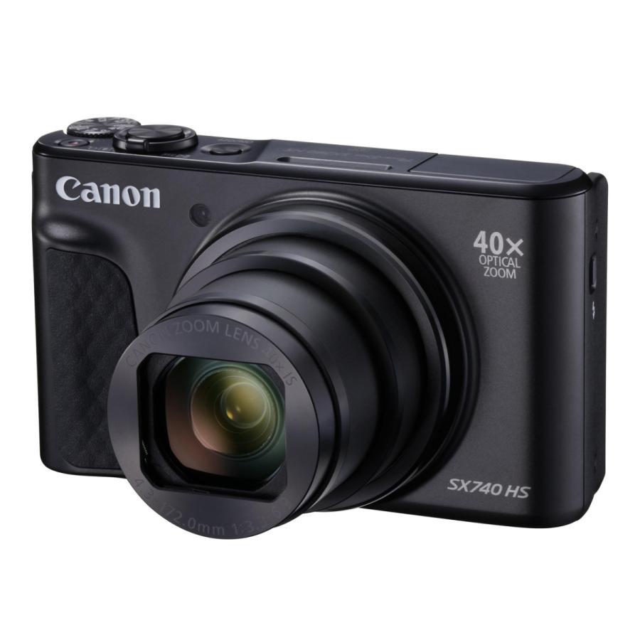 【新品】 キヤノン /Canon PowerShot SX740 HS ブラック コンパクトデジタルカメラ 4549292119008（Yahoo!・digitalisland）