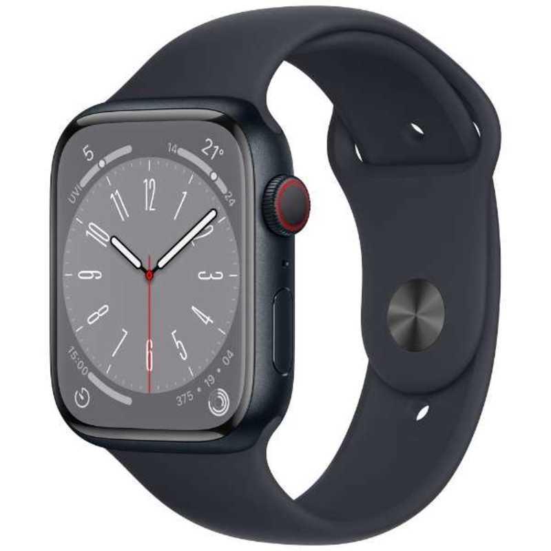 新品] 保証開始済 Apple Watch Series 8 GPS+Cellularモデル 45mm  