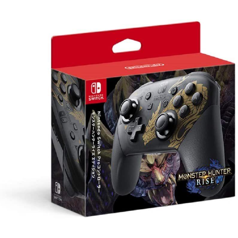 新品 Nintendo Switch Proコントローラー モンスターハンターライズ 
