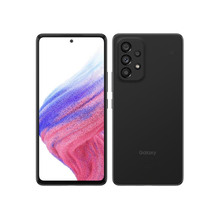 Galaxy A53 5G SCG15 au [オーサムブラック]