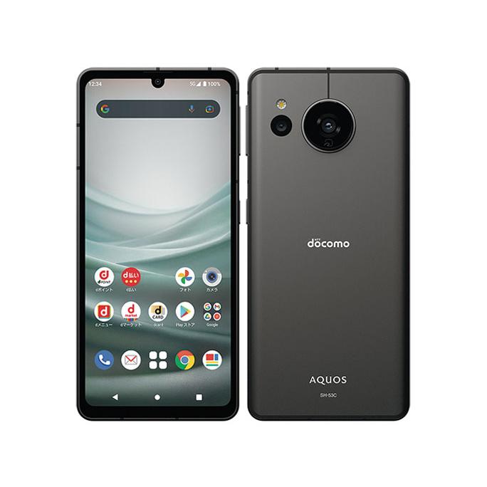 AQUOS 新品 docomo sense7 SH-53C 本体 ブラック SIMフリー シムフリー 