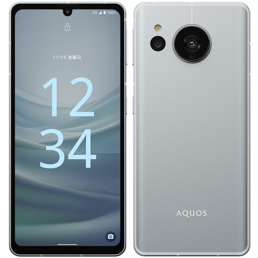 AQUOS 新品AQUOS sense7 SH-M24A 本体 ブルー青 SIMフリー シャープ 