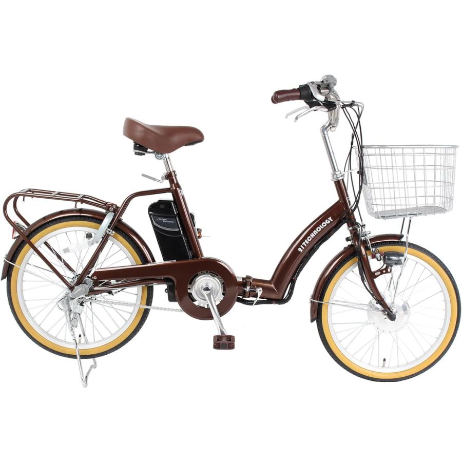21 TECHNOLOGY 電動アシスト自転車　20インチ Amazon | 自転車 電動アシスト自転車 DASK206 ホワイト 20インチ