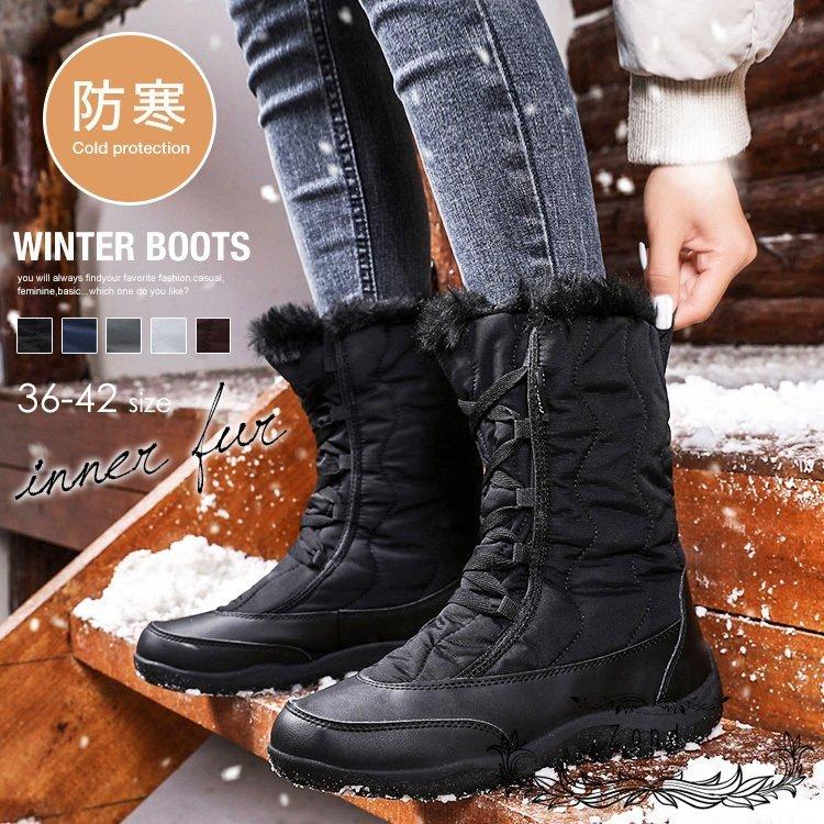 スノーブーツ レディースシューズ スノーシューズ 防水 ショートブーツ 秋冬 防寒 フラット ふわふわ ファー 滑らない レインブーツ 21aw 安心の定価販売