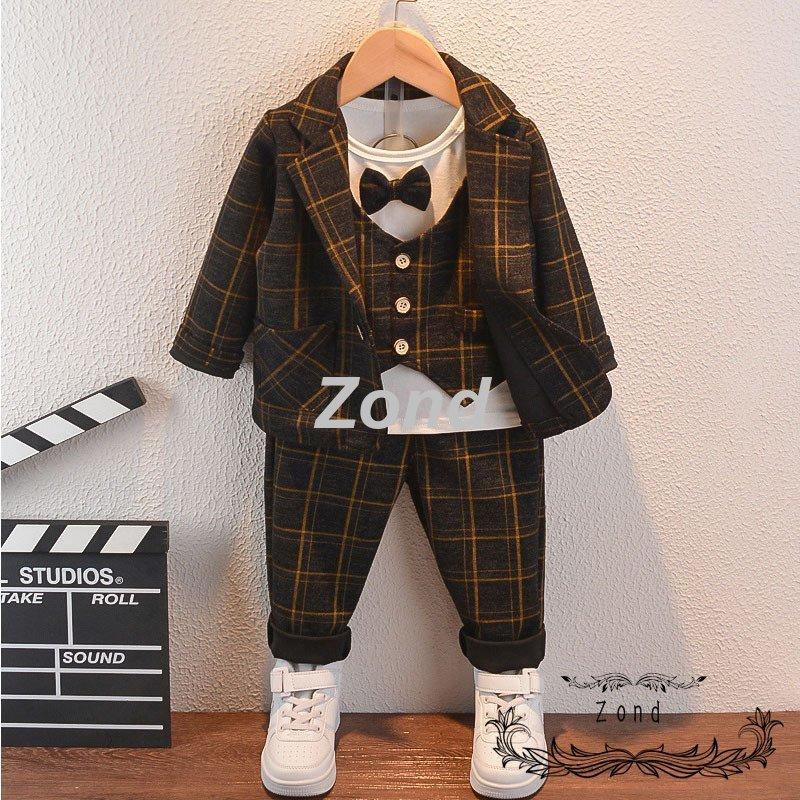 独特な店 七五三男の子 子供スーツ 入園式 新生児 幼児 出産祝い 入学式 卒業式 初節句 お宮参り 発表会 男の子スーツ 子供 キッズ フォーマル おしゃれ チェック柄 Exitserwis Pl