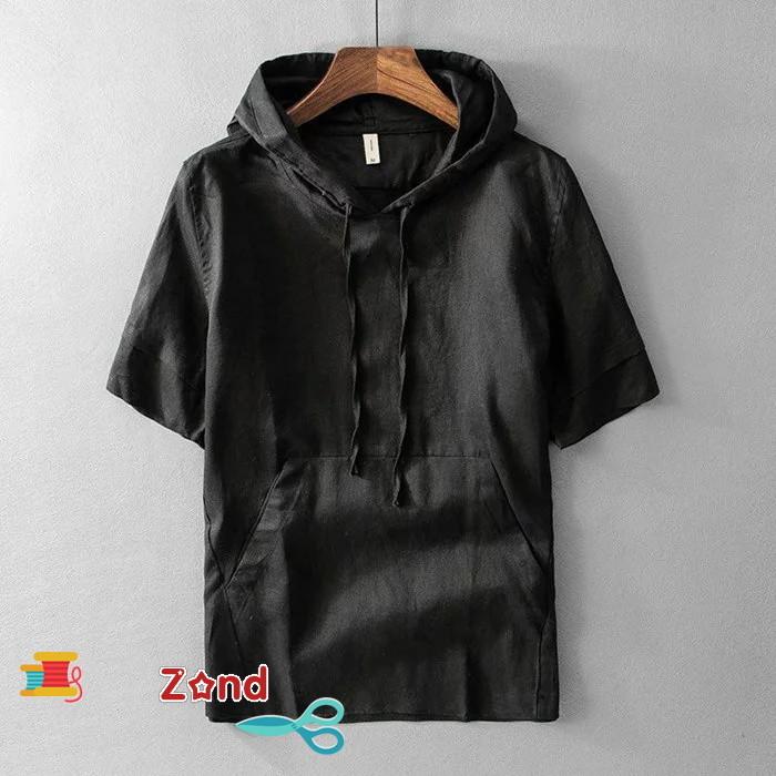 メンズファッション カーキ インディゴ パーカー 半袖 綿麻風 メンズ トップス 半袖パーカー ゆったり コーデ 無地 運動着 部屋着 ルームウェア 運動 涼しい スポーツウエア メンズファッション 夏 V3fnm5xnso Tritop Com Br