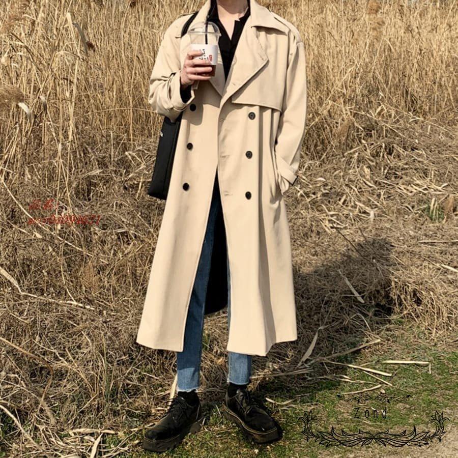 コート メンズ ロング丈 冬 トレンチコート チェスター P Zond 通販 Yahoo ショッピング