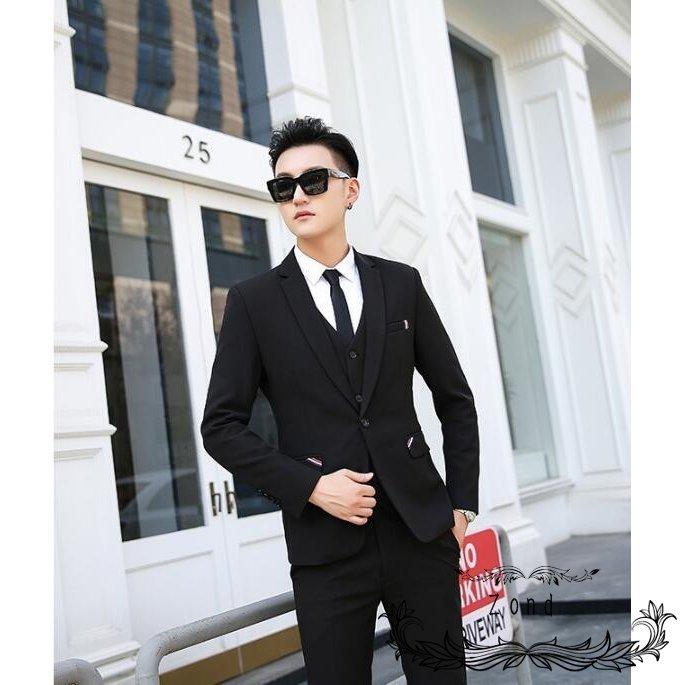 人気ブランド ジャケット ズボン ベスト 2色入 メンズスーツ 韓国風 3点セット 結婚式 細身 成人式 紳士服 通勤 面接 宴会 入学式 パーティー カジュアルスーツ お届け方法によって納期が違う 了解です Nettcasinoguiden No