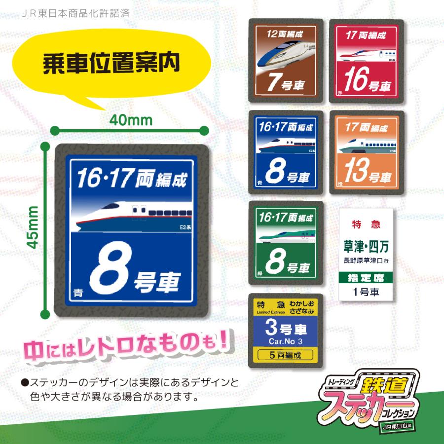 トレイン魂 トレーディング 鉄道ステッカーコレクション JR東日本編