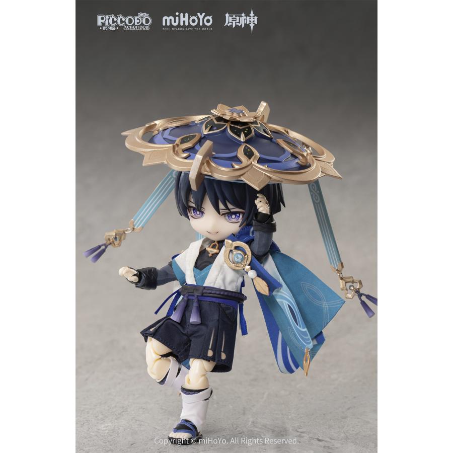 PICCODO ACTION DOLL X 原神 放浪者(ほうろうしゃ) デフォルメドール