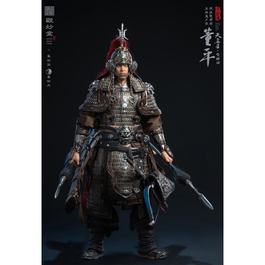 送料無料◇(代引不可)観妙堂 水滸伝 GMT-002 董平(とうへい) 1/6