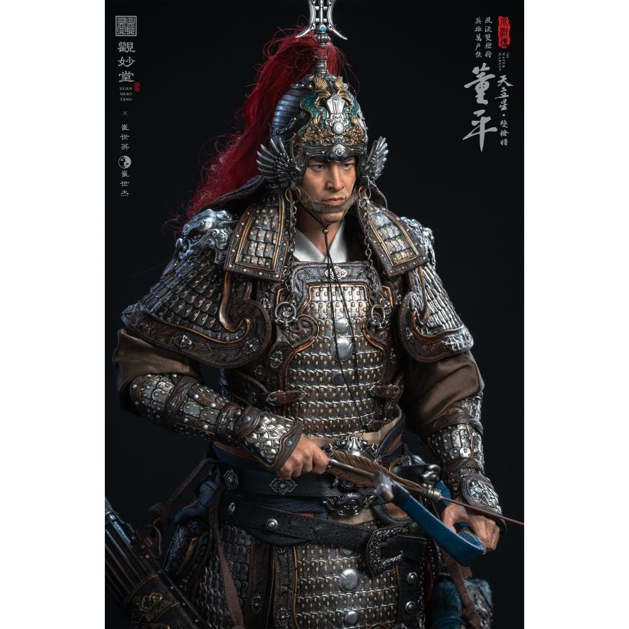 送料無料◇(代引不可)観妙堂 水滸伝 GMT-002 董平(とうへい) 1/6
