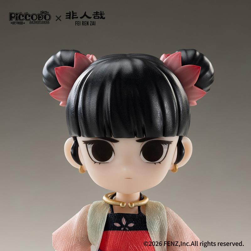 送料無料◆GENESIS PICCODO ACTION DOLL 非人哉(ひとにあらざるかな) なたく 赤綾Ver. 初回特典付き 【9月予約】_12