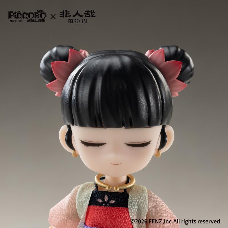送料無料◆GENESIS PICCODO ACTION DOLL 非人哉(ひとにあらざるかな) なたく 赤綾Ver. 初回特典付き 【9月予約】_13