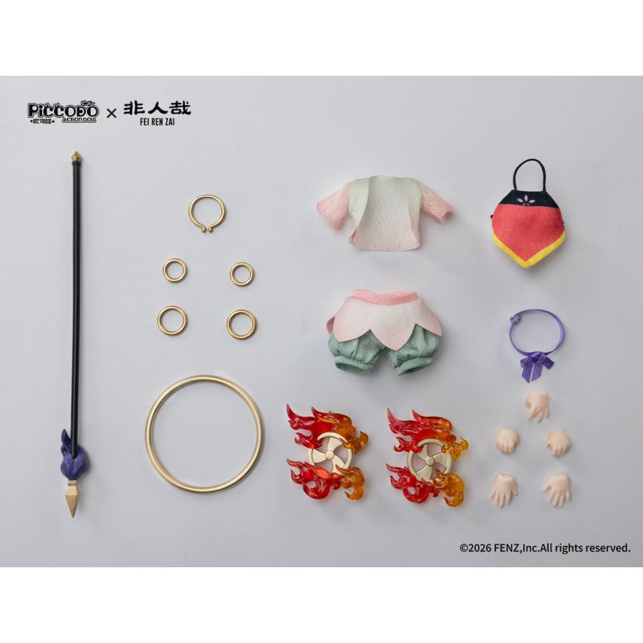 送料無料◆GENESIS PICCODO ACTION DOLL 非人哉(ひとにあらざるかな) なたく 赤綾Ver. 初回特典付き 【9月予約】_17