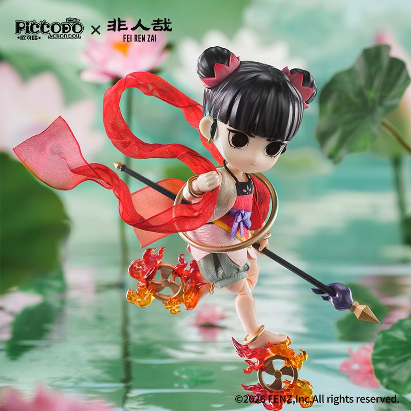 送料無料◆GENESIS PICCODO ACTION DOLL 非人哉(ひとにあらざるかな) なたく 赤綾Ver. 初回特典付き 【9月予約】_4