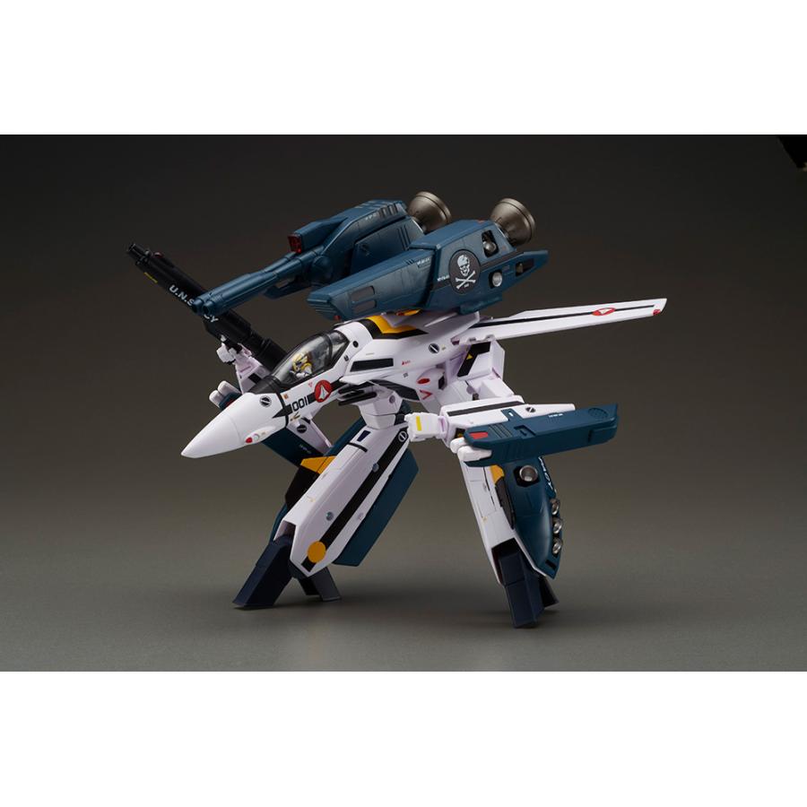 送料無料◆再販 アルカディア 1/60 完全変形 VF-1S ストライクバルキリー ロイ・フォッカースペシャル movie ver. 【8月予約】｜digitamin｜05