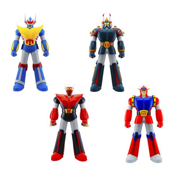 送料無料◆スーパーロボットビニールコレクション ブロッカー軍団IV マシーンブラスター 4種セット ACTION TOYS 【1月予約】 の商品画像