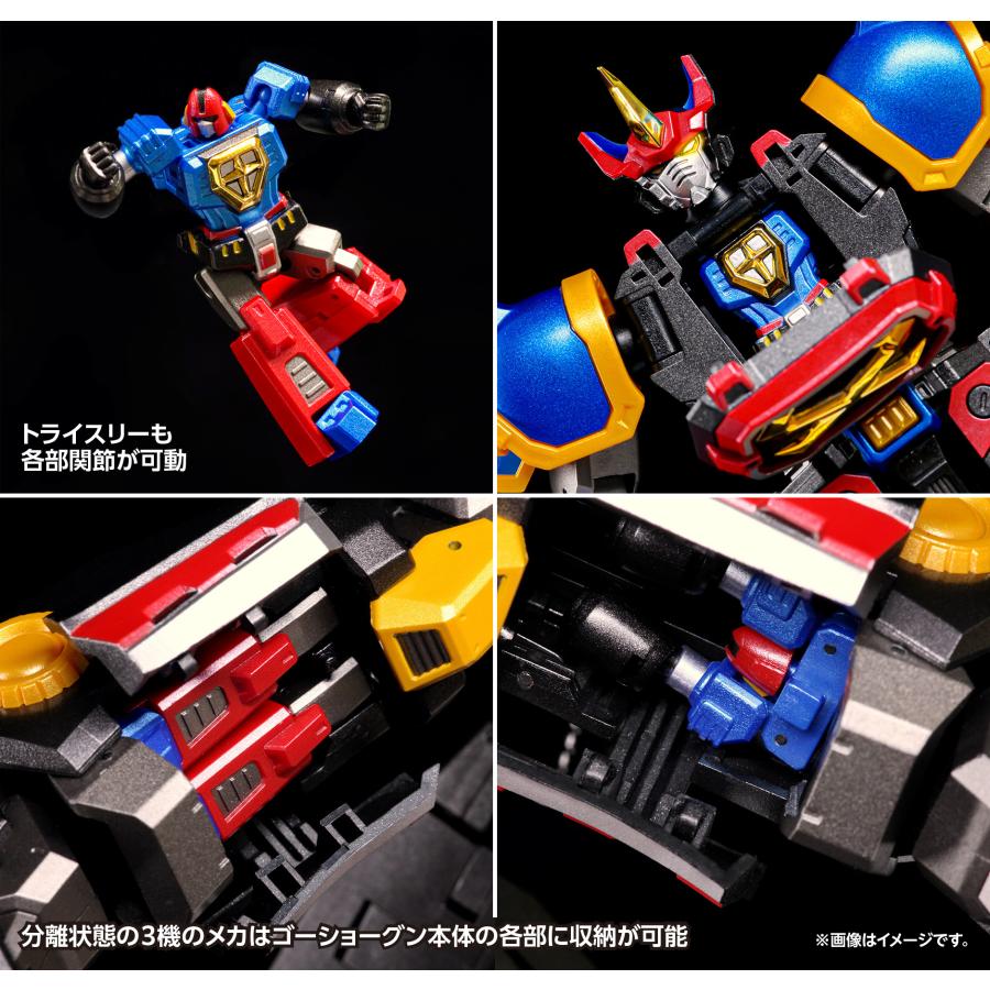 送料無料◆再入荷 WAVE 茶虎文化創意(上海)有限公司 戦国魔神 ゴーショーグン (初回限定版) 塗装済み完成品アクションフィギュア KM-161 【3月予約】 | ウェーブ | 09