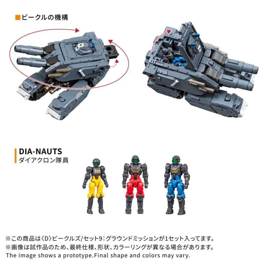 タカラトミー（TAKARA TOMY） 送料無料◇ダイアクロン (D)ビークルズ