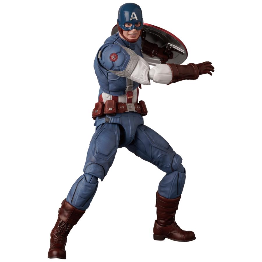 送料無料◆MAFEX マフェックス No.220 CAPTAIN AMERICA キャプテン・アメリカ (Classic Suit) メディコム・トイ フィギュア 【未定予約】｜digitamin｜08