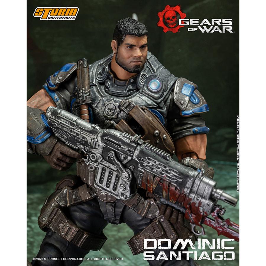 送料無料◆ストーム コレクティブルズ Gears of War (ギアーズ・オブ・ウォー) アクションフィギュア ドミニク・サンチャゴ XBGW07 【6月予約】 コレクティブルズ Gears of War ギアーズ オブ ウォー アクションフィギュア ドミニク サンチャゴ XBGW07