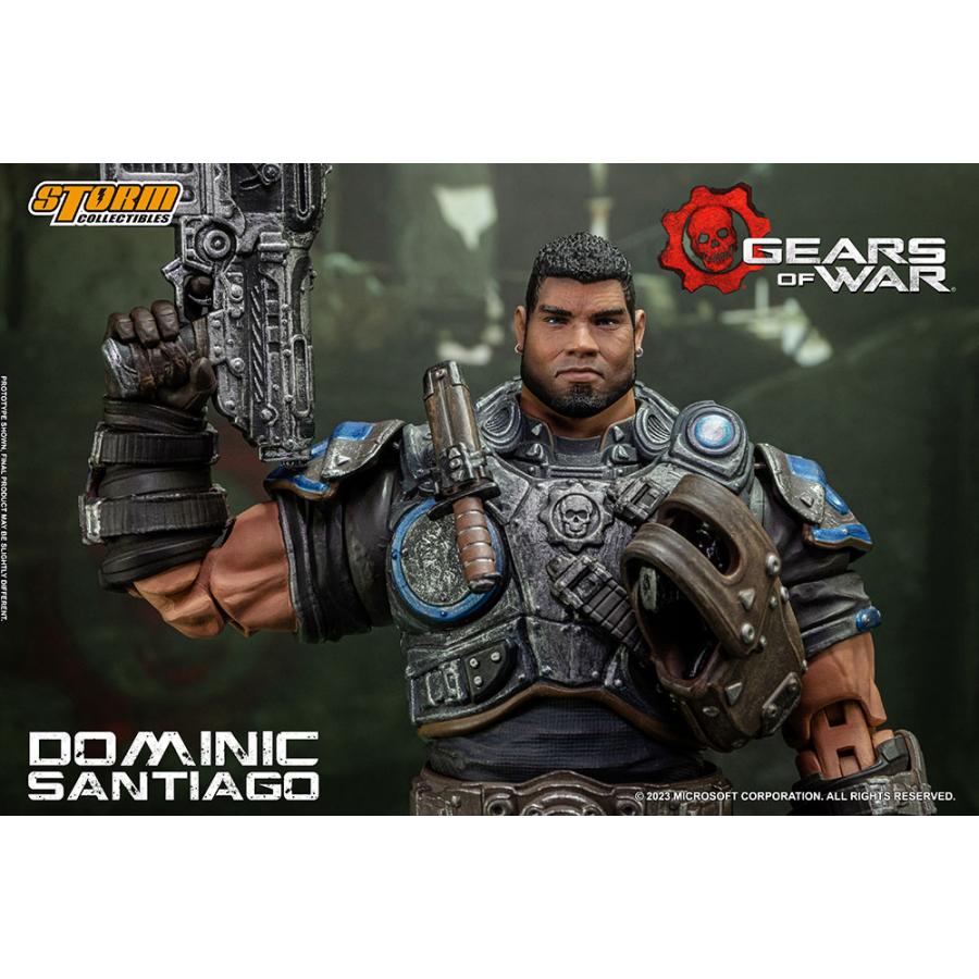 送料無料◆ストーム コレクティブルズ Gears of War (ギアーズ・オブ・ウォー) アクションフィギュア ドミニク・サンチャゴ XBGW07 【6月予約】 コレクティブルズ Gears of War ギアーズ オブ ウォー アクションフィギュア ドミニク サンチャゴ XBGW07