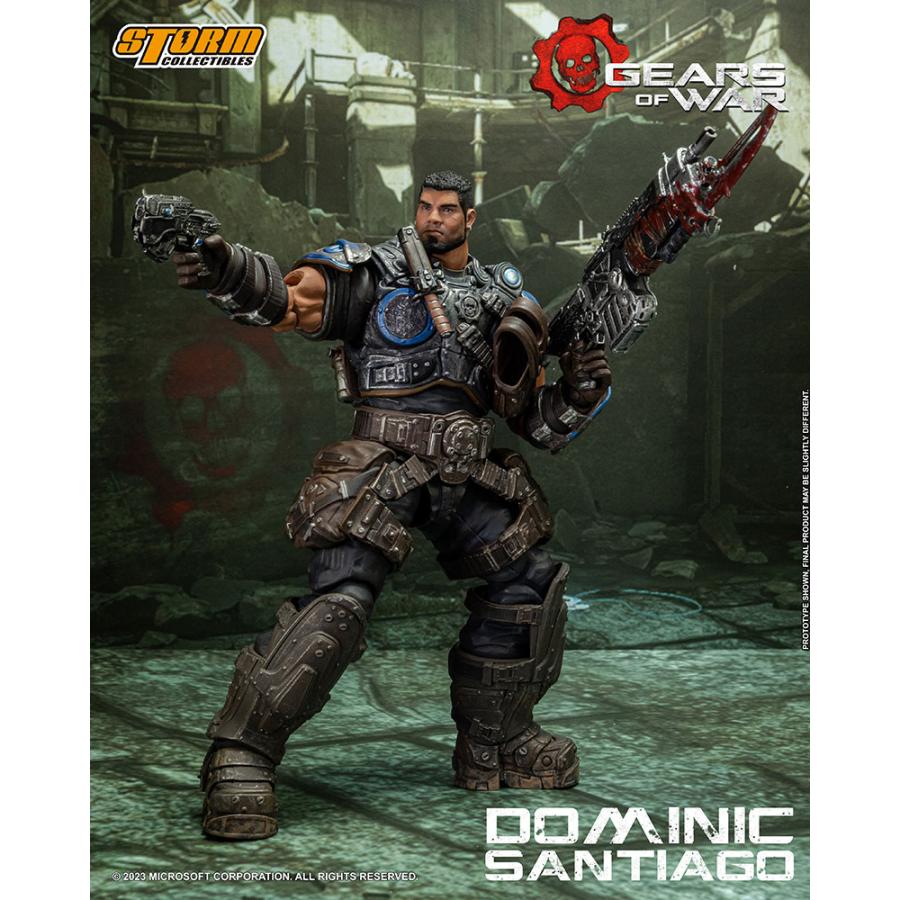 送料無料◆ストーム コレクティブルズ Gears of War (ギアーズ・オブ・ウォー) アクションフィギュア ドミニク・サンチャゴ XBGW07 【6月予約】 コレクティブルズ Gears of War ギアーズ オブ ウォー アクションフィギュア ドミニク サンチャゴ XBGW07