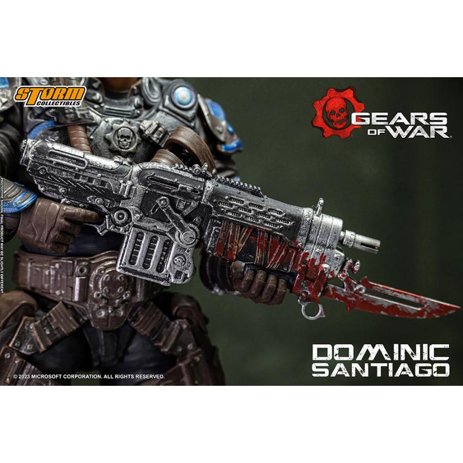 送料無料◆ストーム コレクティブルズ Gears of War (ギアーズ・オブ・ウォー) アクションフィギュア ドミニク・サンチャゴ XBGW07 【6月予約】 コレクティブルズ Gears of War ギアーズ オブ ウォー アクションフィギュア ドミニク サンチャゴ XBGW07