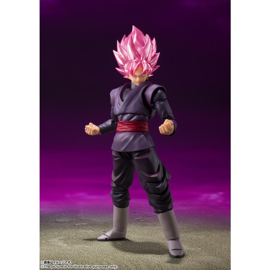 再販 S.H.Figuarts ドラゴンボール ゴクウブラック -スーパーサイヤ人ロゼ- (再販版) バンダイスピリッツ フィギュア 【10月予約】｜digitamin｜03