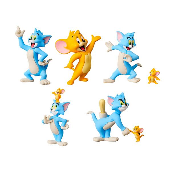 送料無料 UDF ウルトラディテールフィギュア TOM AND JERRY Classic Color Ver. 5種セット (No.789 ...