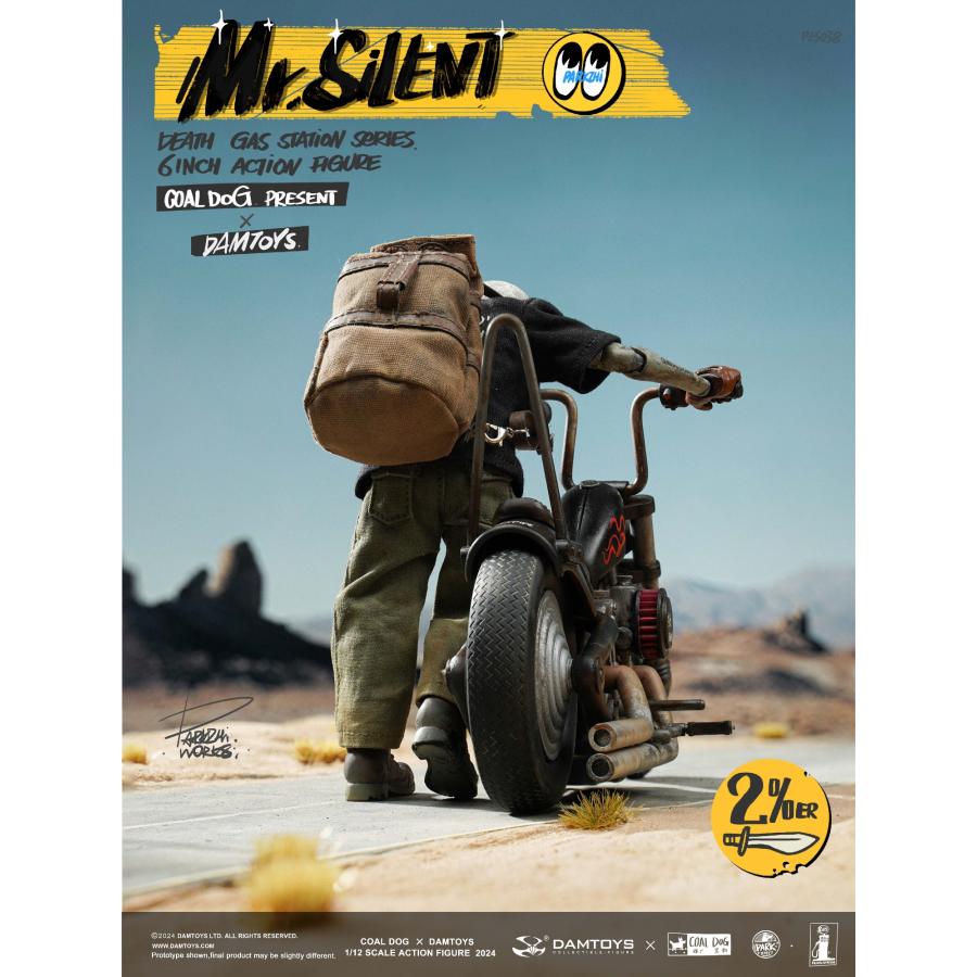 送料無料◇ダムトイ×コールドッグ 1/12 デス ガス ステーション