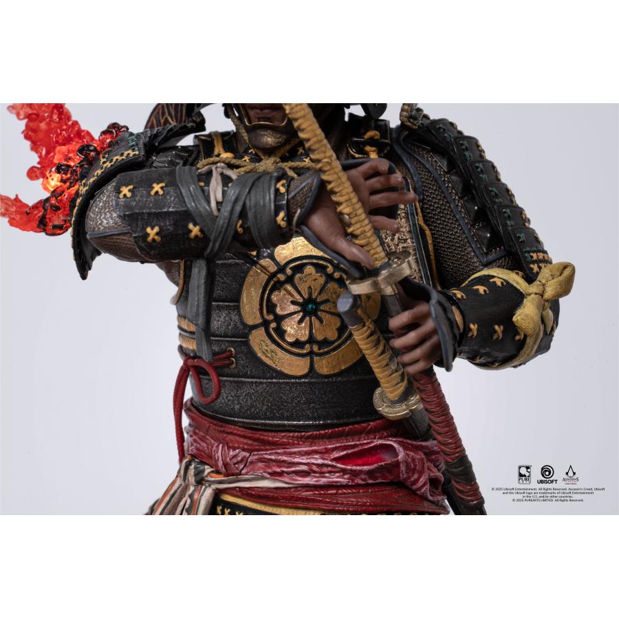 送料無料◇アサシンクリード シャドウズ 弥助(ヤスケ) 1/8 PVC