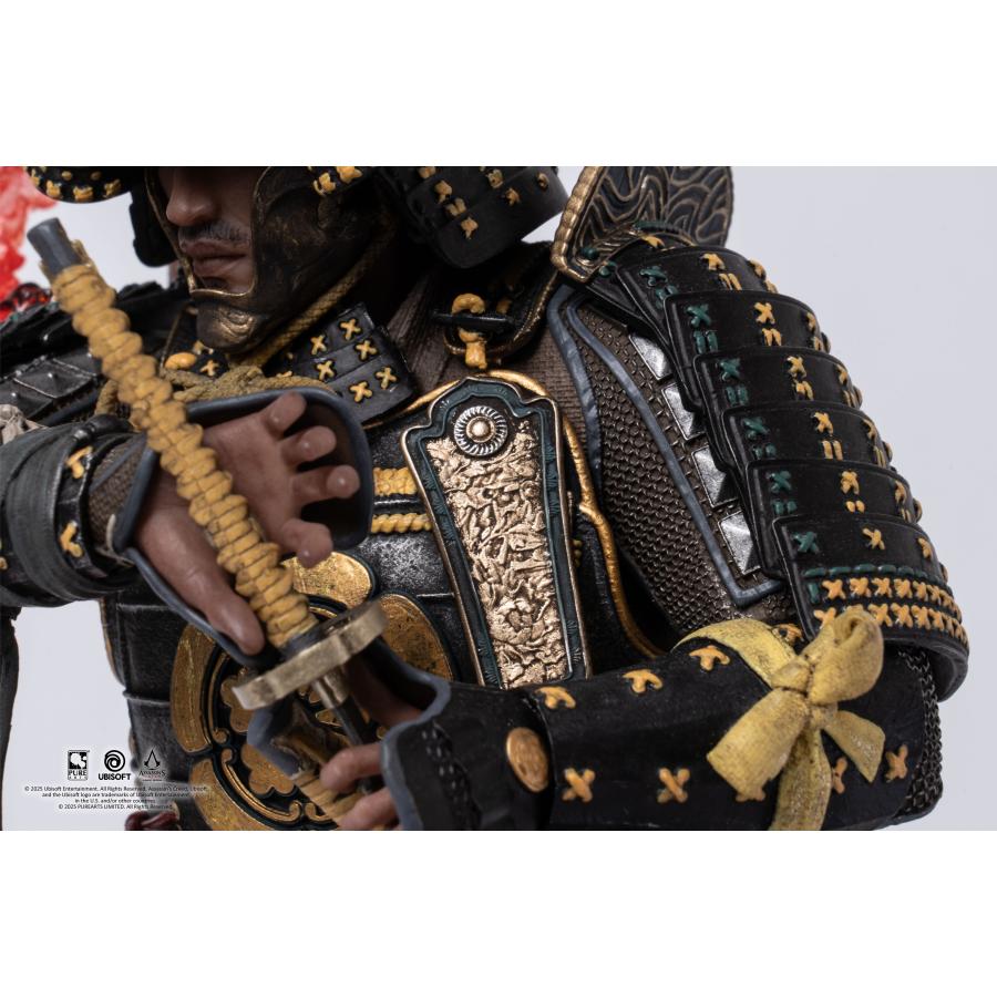 送料無料◇アサシンクリード シャドウズ 弥助(ヤスケ) 1/8 PVC