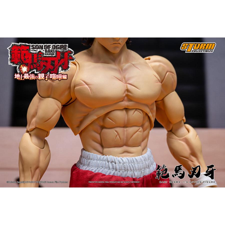 送料無料◇『範馬刃牙』 1/6 アクションフィギュア 範馬刃牙 ストーム