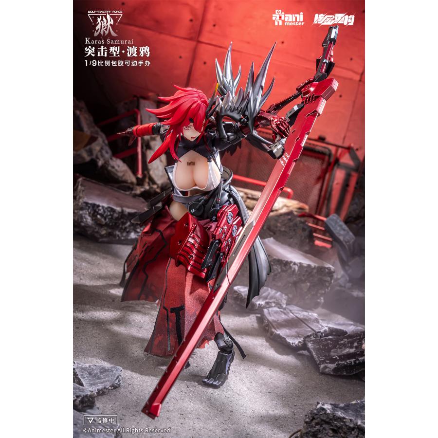 核金重構 1/9 ウルフ・マスティフ部隊 突撃型 カラスForce Raven 核金重構 NUCLEAR GOLD RECONSTRUCTION 1/9 ウルフ・マスティフ部隊