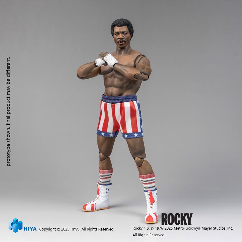 送料無料◇ロッキー 1/12 アクションフィギュア アポロ・クリード